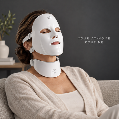 7-Color LED Face & Neck Light Therapy Mask