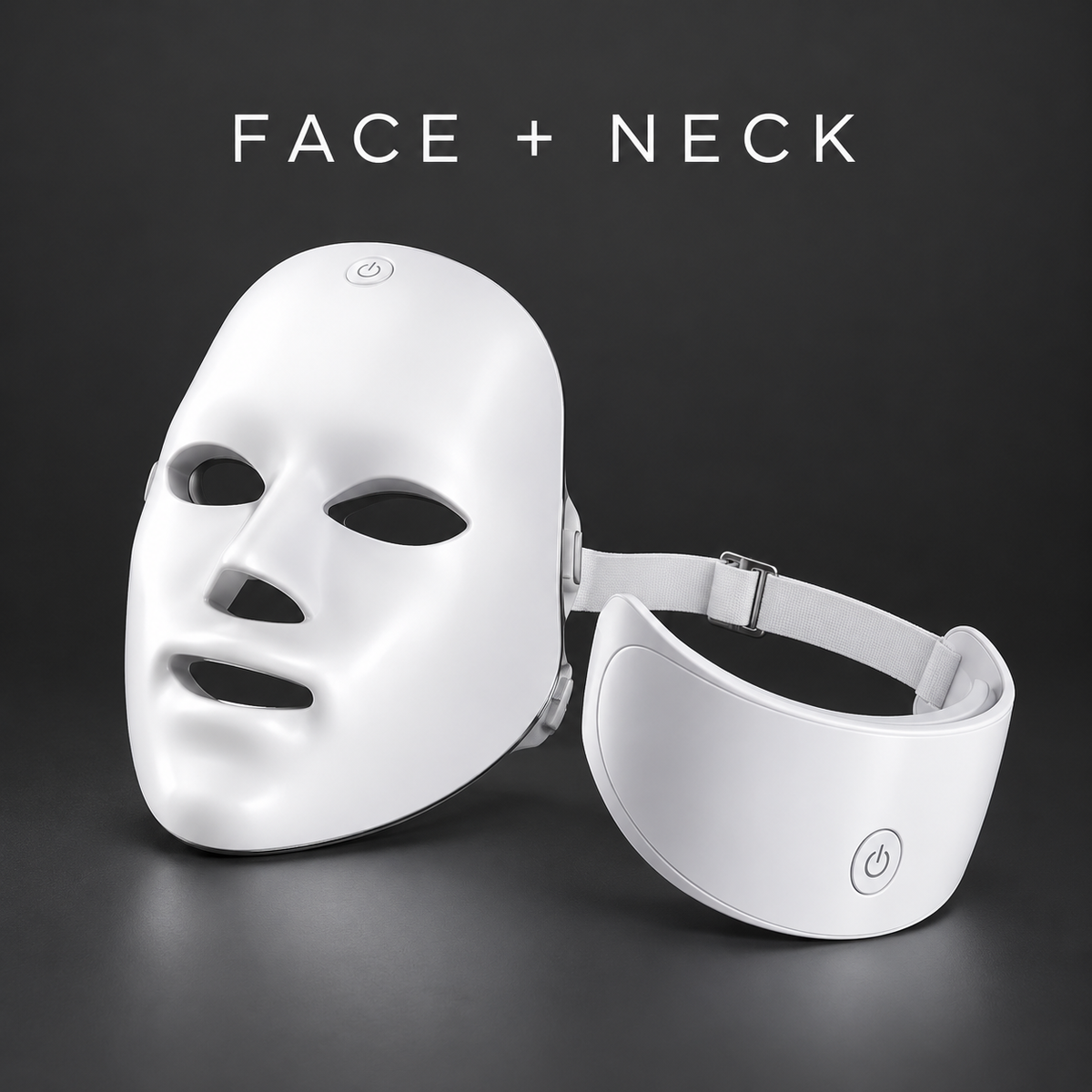 7-Color LED Face & Neck Light Therapy Mask