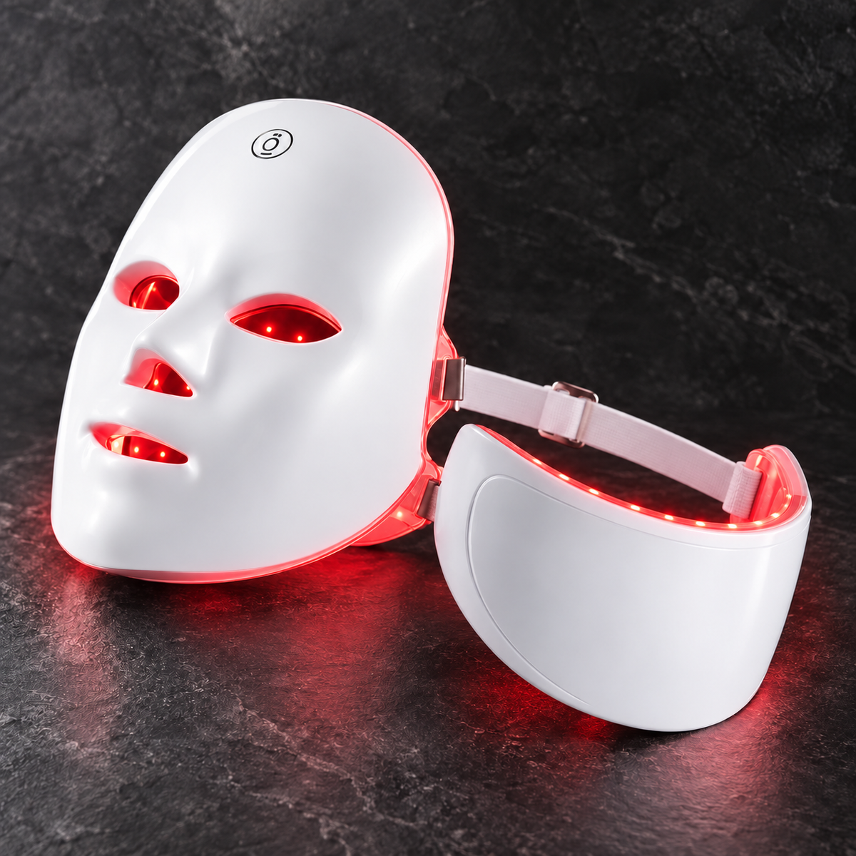 7-Color LED Face & Neck Light Therapy Mask