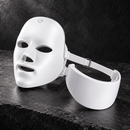 7-Color LED Face & Neck Light Therapy Mask