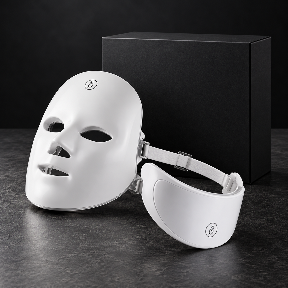 7-Color LED Face & Neck Light Therapy Mask