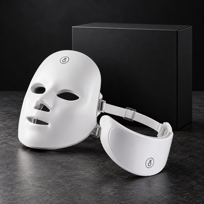 7-Color LED Face & Neck Light Therapy Mask