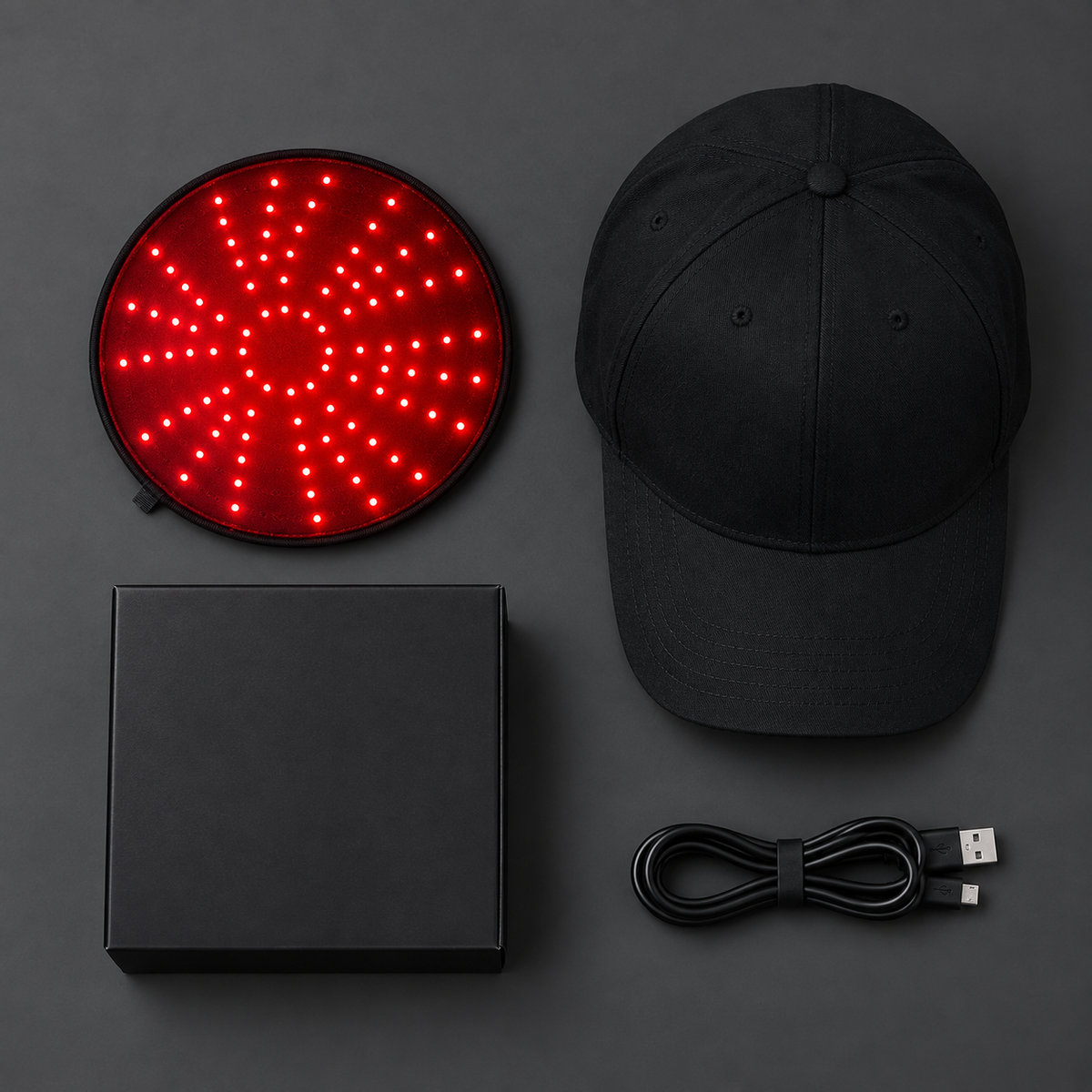 Dual-Wavelength Red Light Scalp Therapy